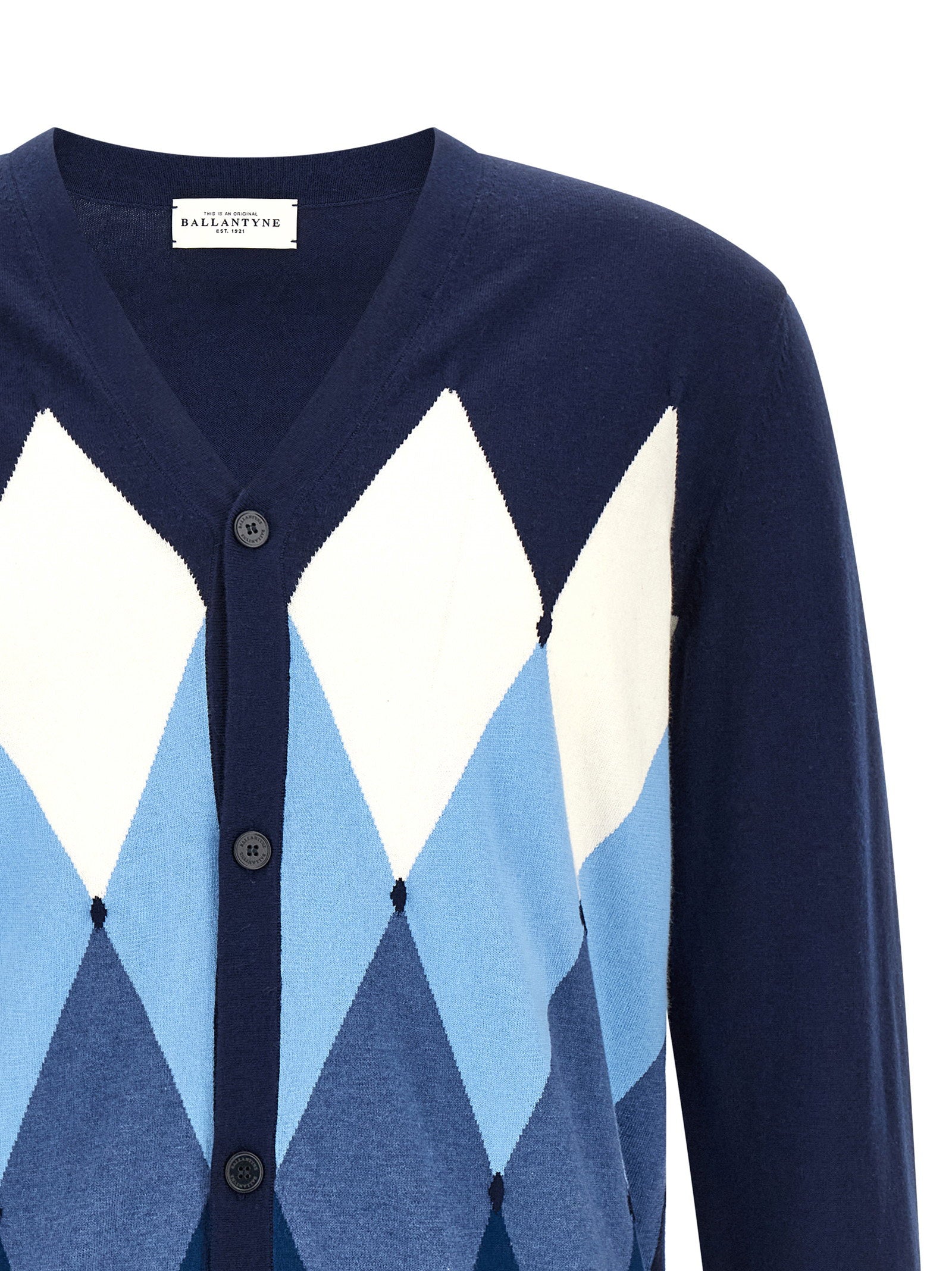 Ballantyne Ballantyne Cardigan Argyle