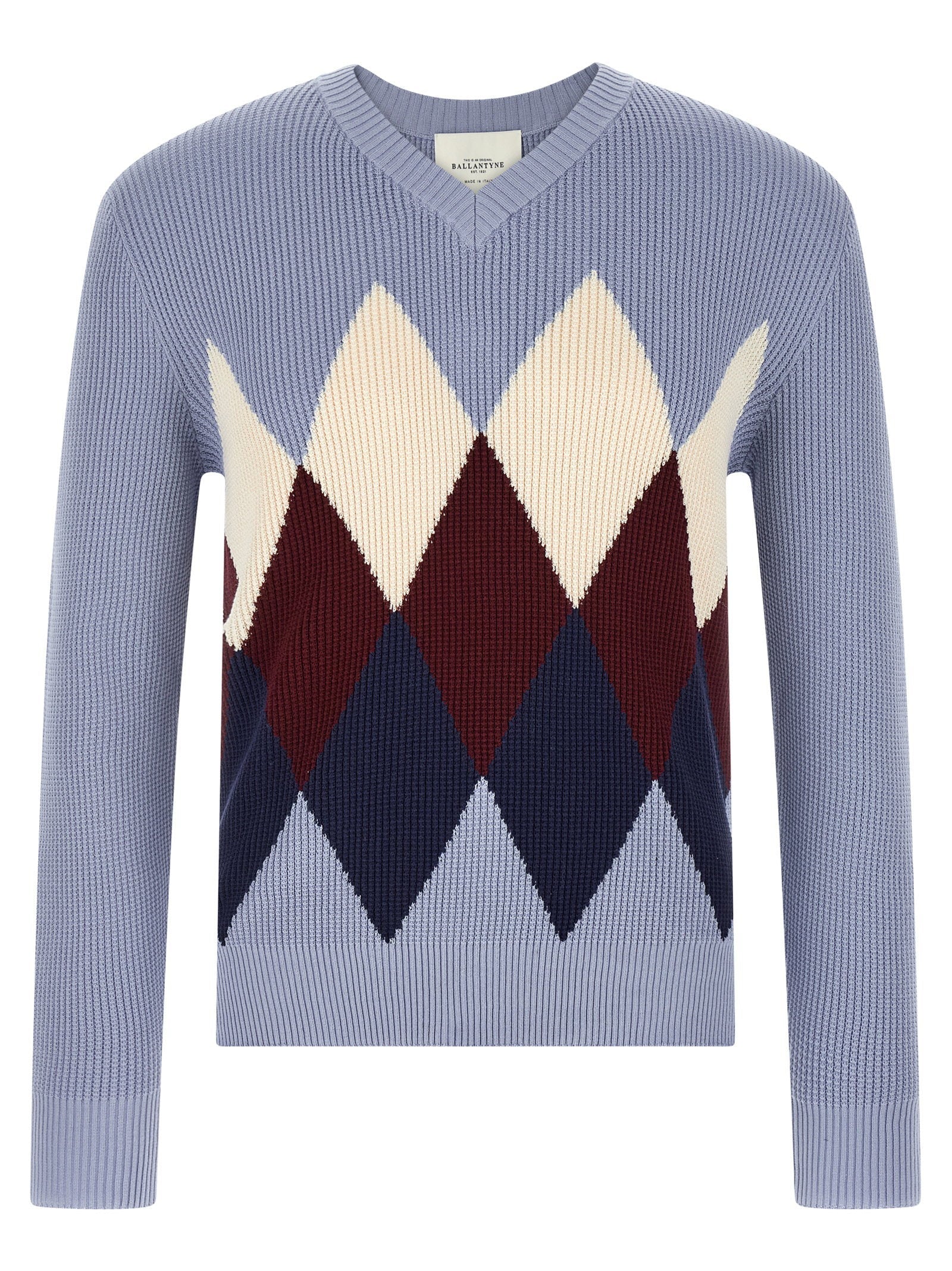 Ballantyne Ballantyne Argyle Pattern Sweater