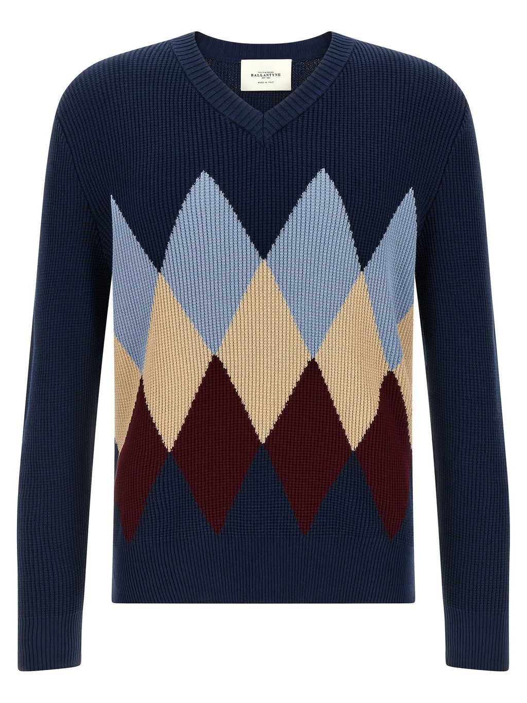 Ballantyne Ballantyne Argyle Pattern Sweater