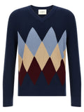 Ballantyne Ballantyne Argyle Pattern Sweater