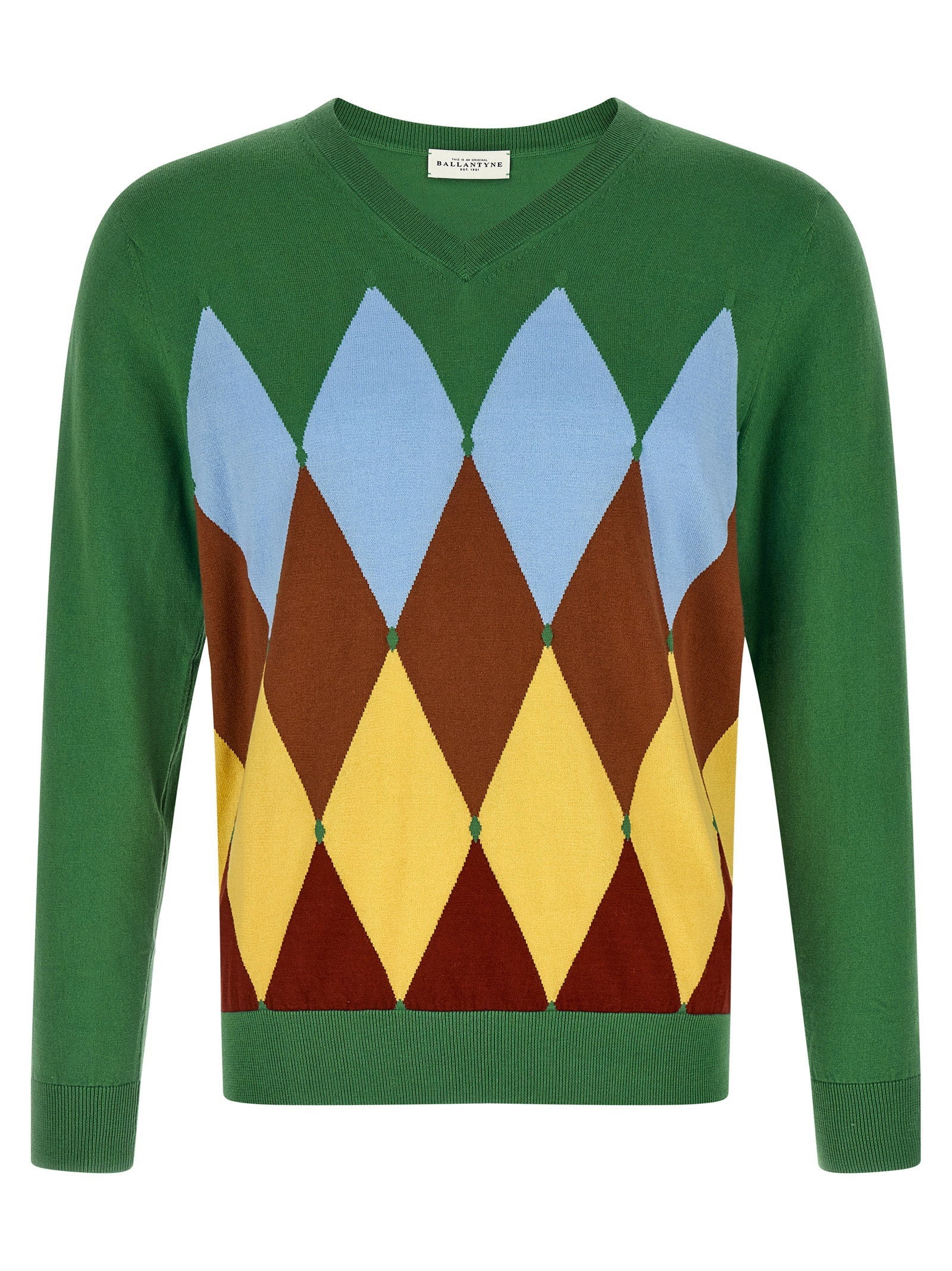 Ballantyne Ballantyne Argyle Sweater