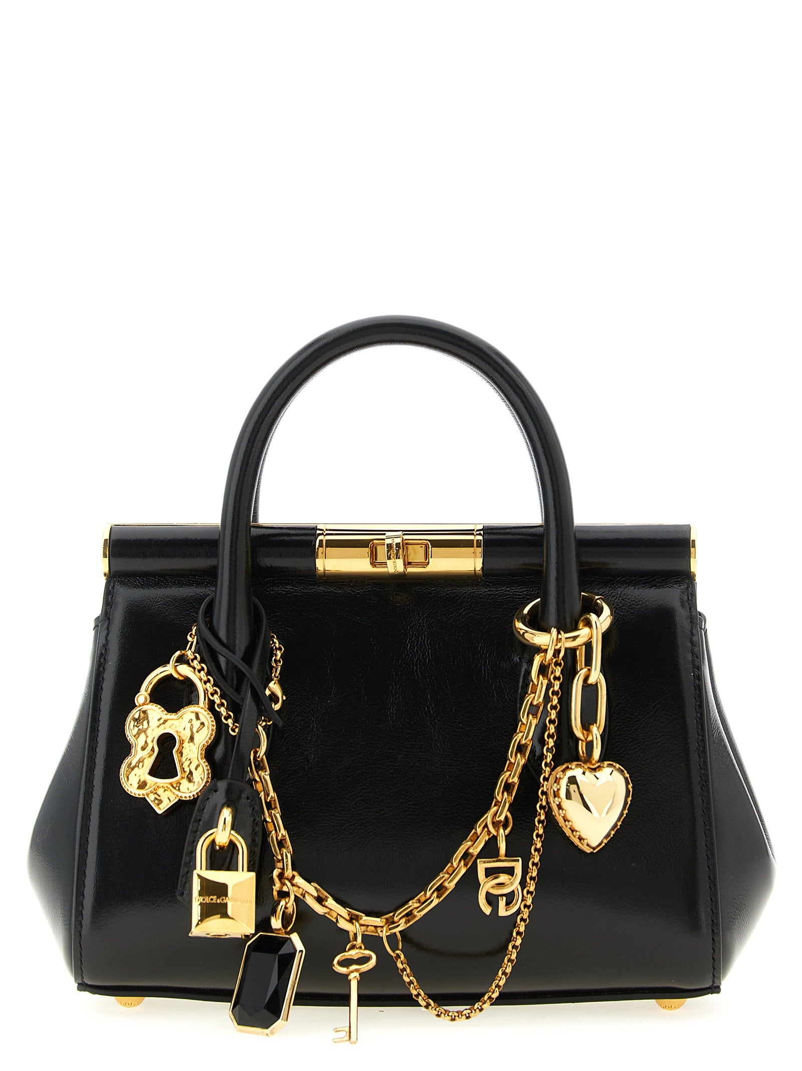 Dolce & Gabbana Dolce & Gabbana Marlene Mini Handbag With Charms