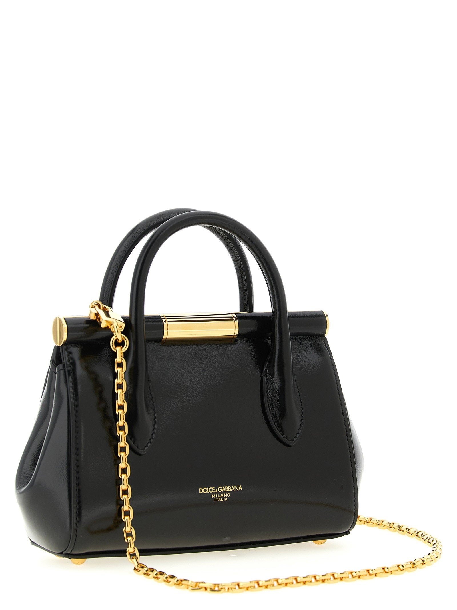 Dolce & Gabbana Dolce & Gabbana Marlene Mini Handbag With Charms
