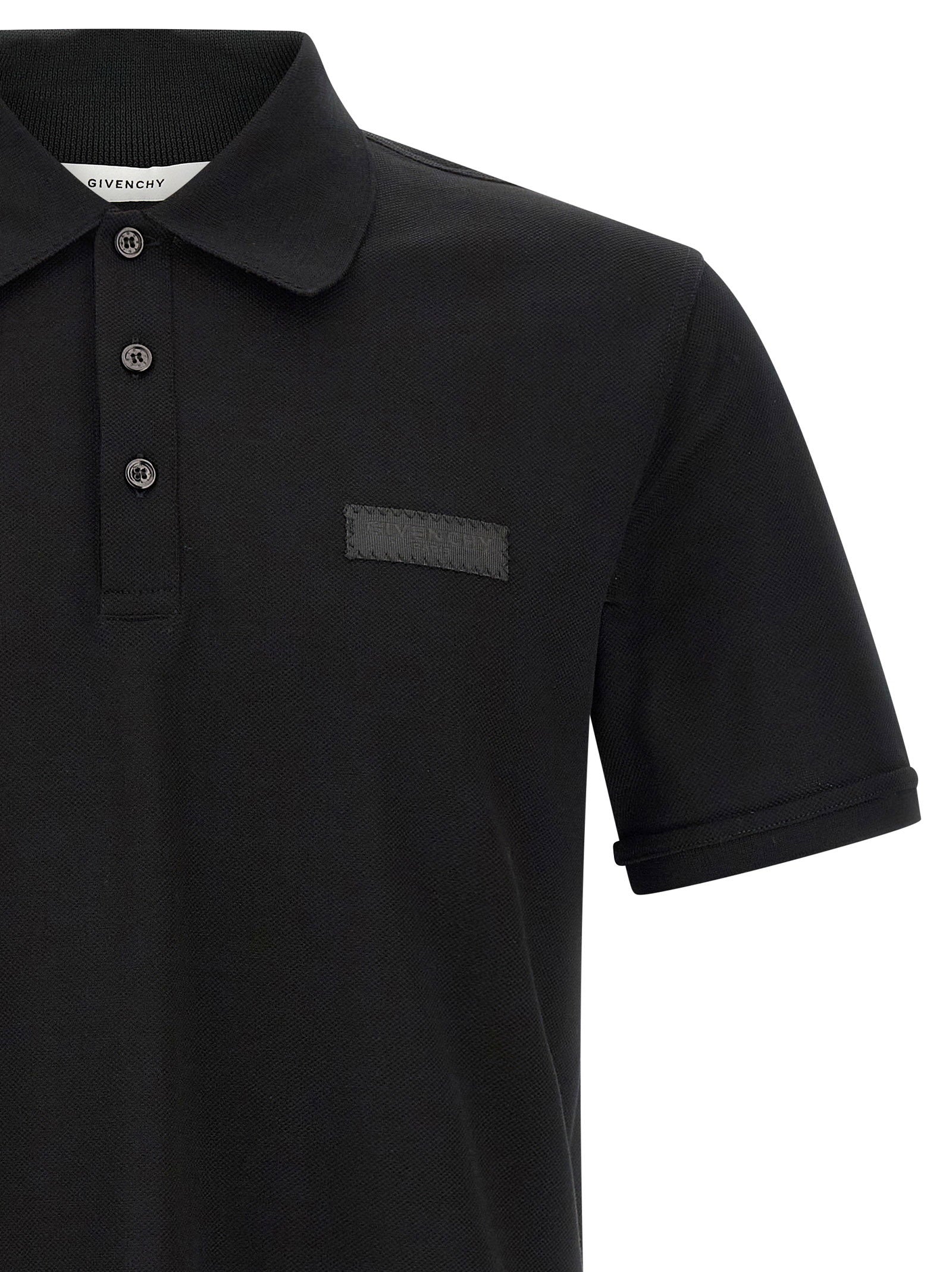 Givenchy Givenchy Logo Patch Polo Shirt