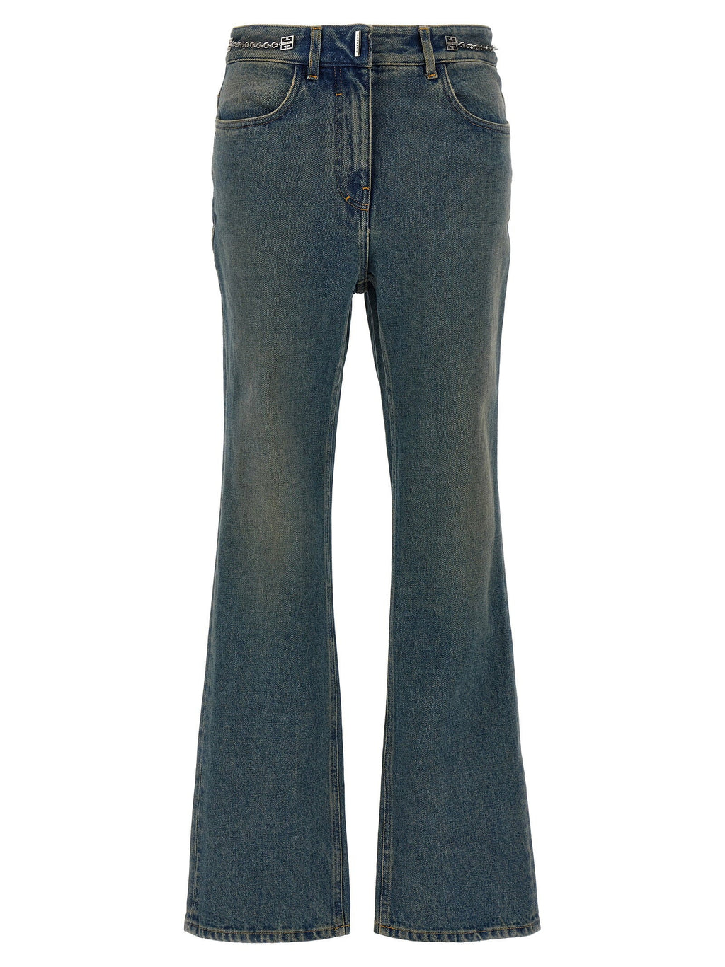 Givenchy Givenchy Chain Jeans With Logo
