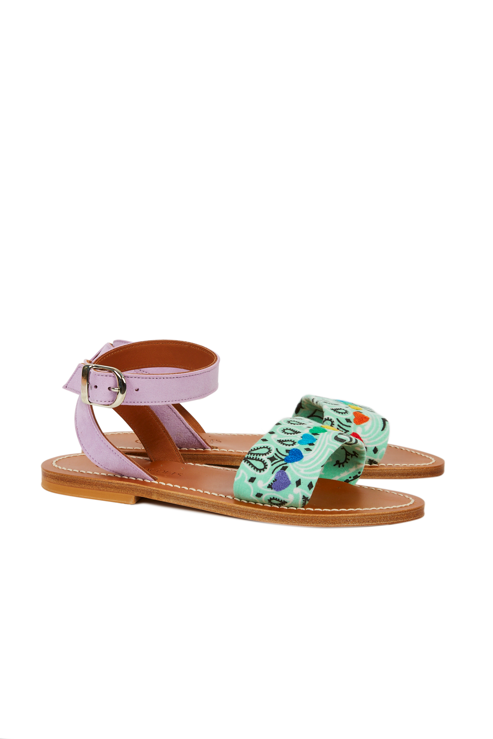 Bandana Lavender K.Jacques Sandals