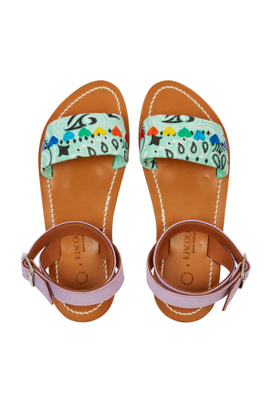 Bandana Lavender K.Jacques Sandals