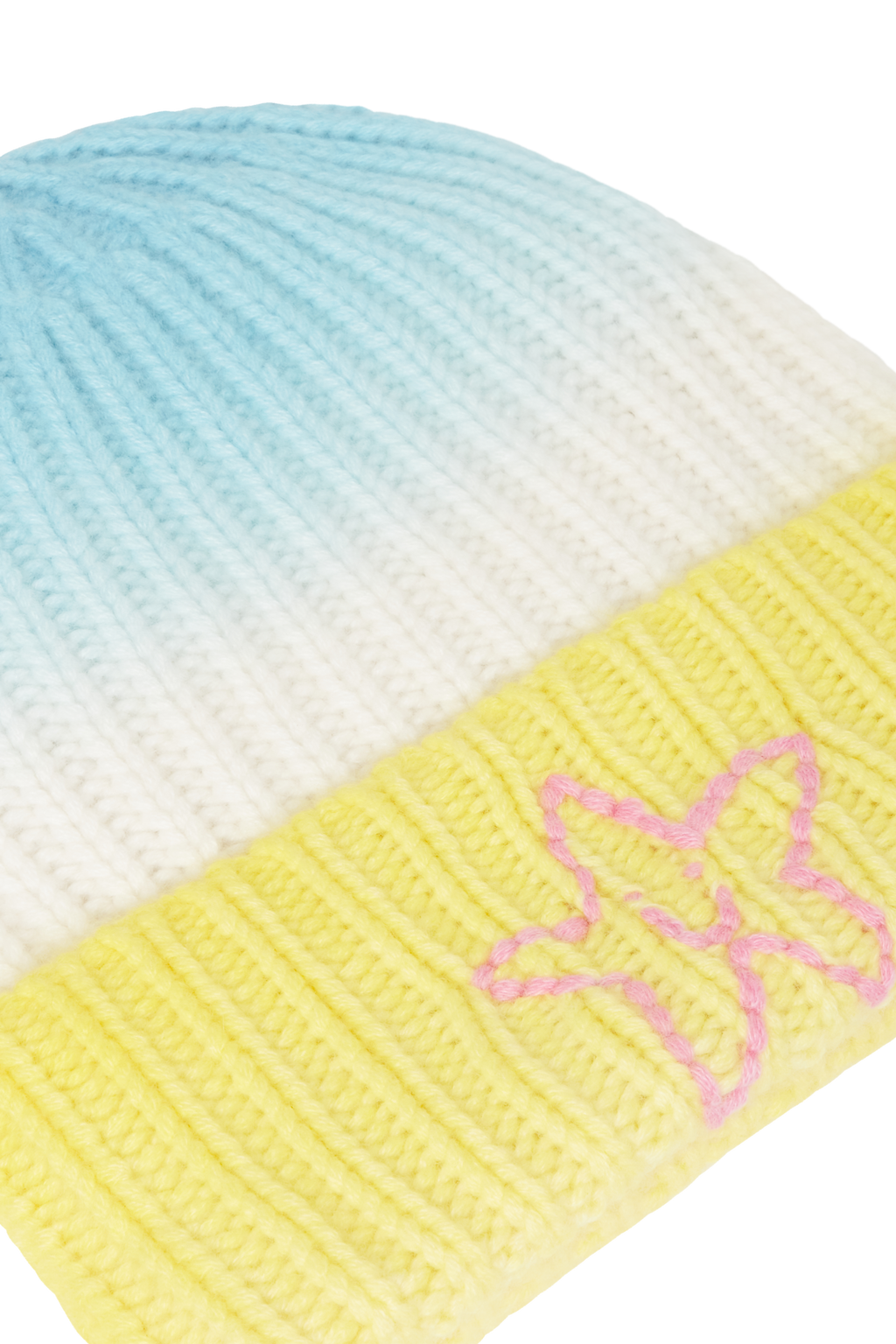 Mira Mikati x Hurray Star Embroidered Ombre Beanie