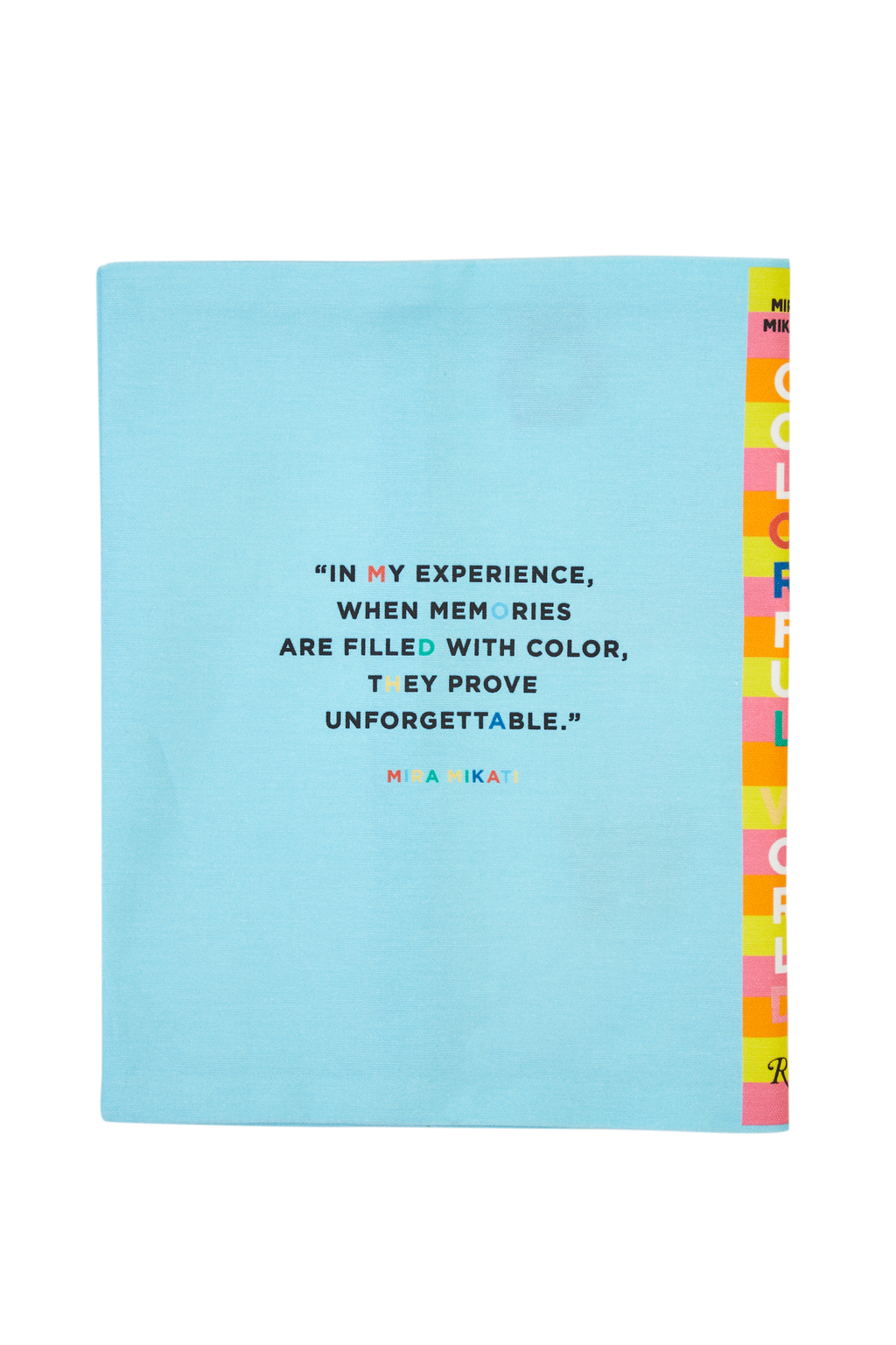 Colourful World Blue Book Cover