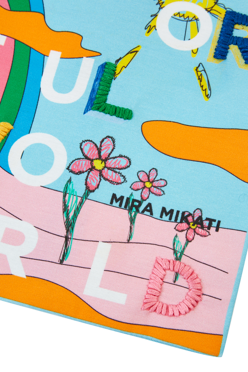 Colourful World Blue Book Cover