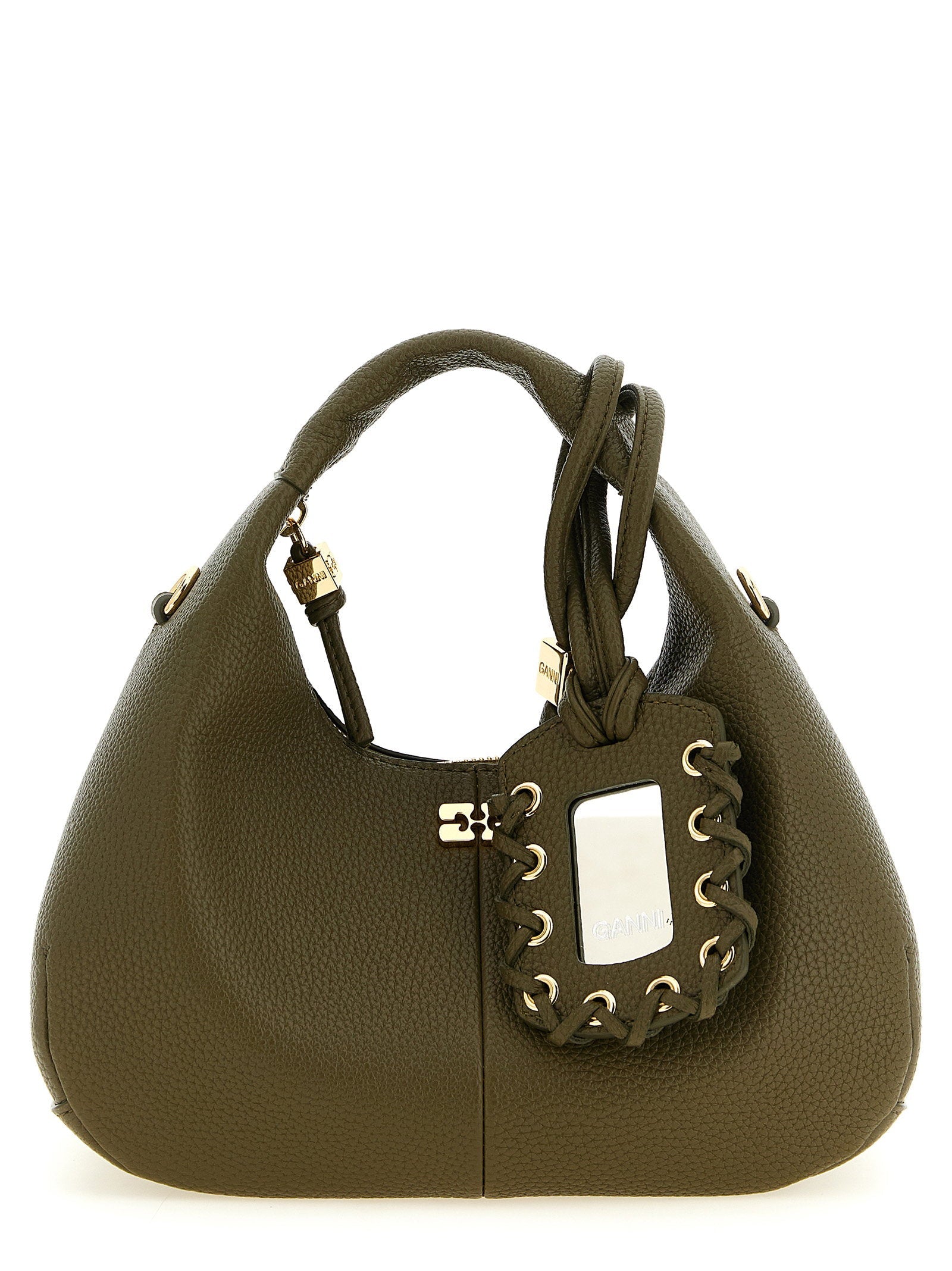 Ganni Ganni Mini Hobo Handbag