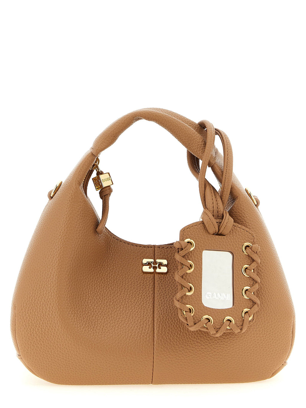 Ganni Ganni Mini Hobo Handbag
