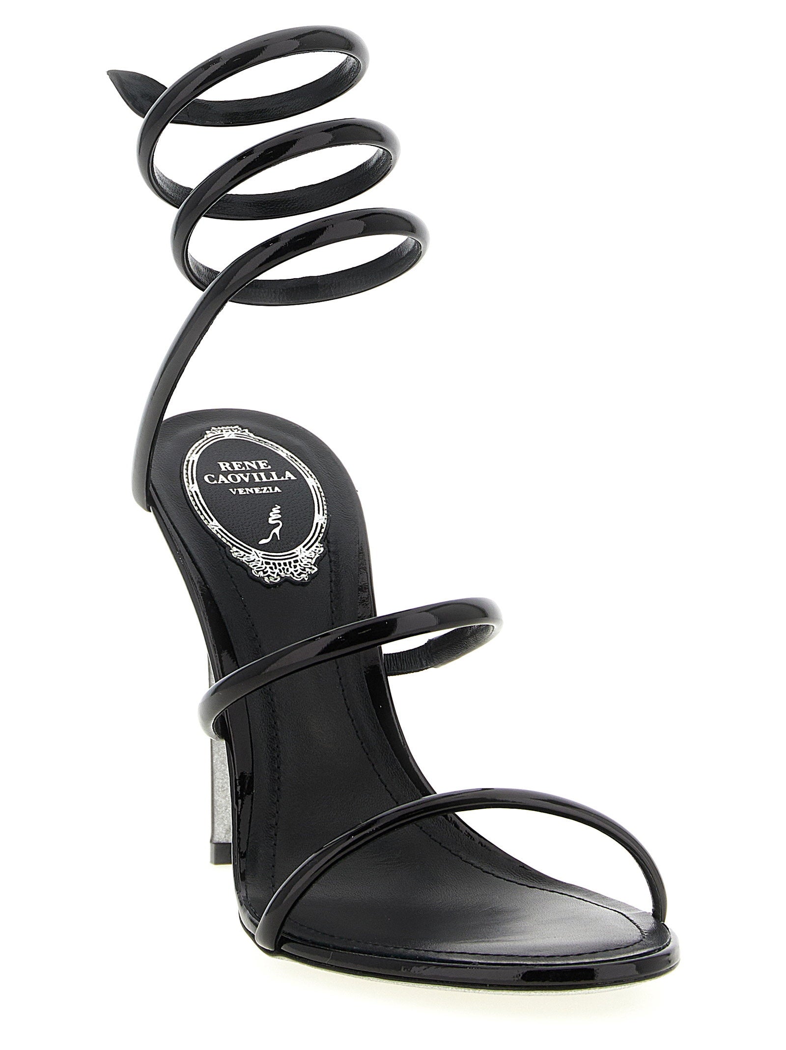 René Caovilla René Caovilla Cleo Metallic Sandals