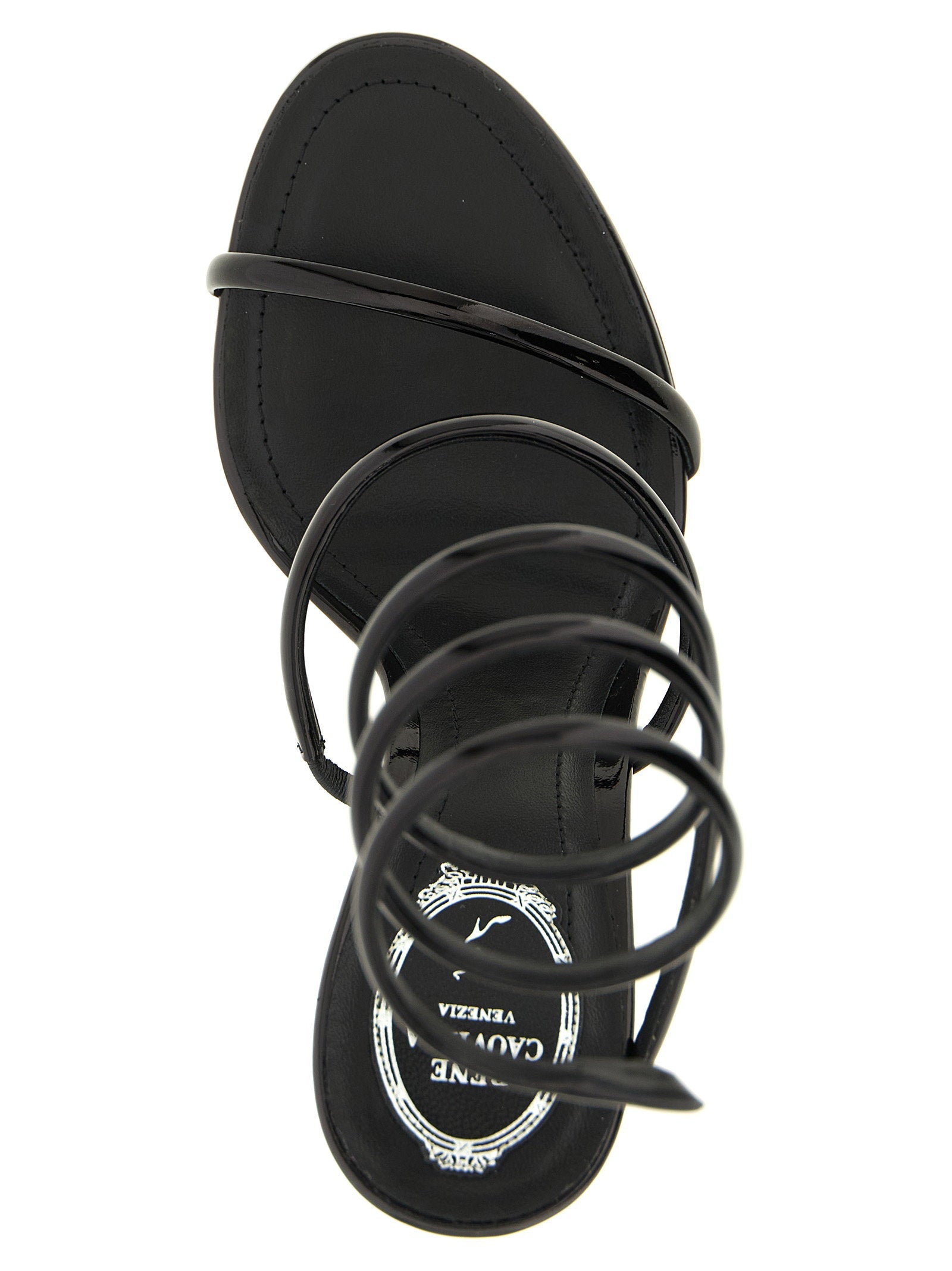 René Caovilla René Caovilla Cleo Metallic Sandals