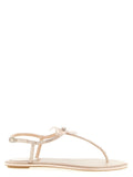 René Caovilla René Caovilla Peach Flower Sandals