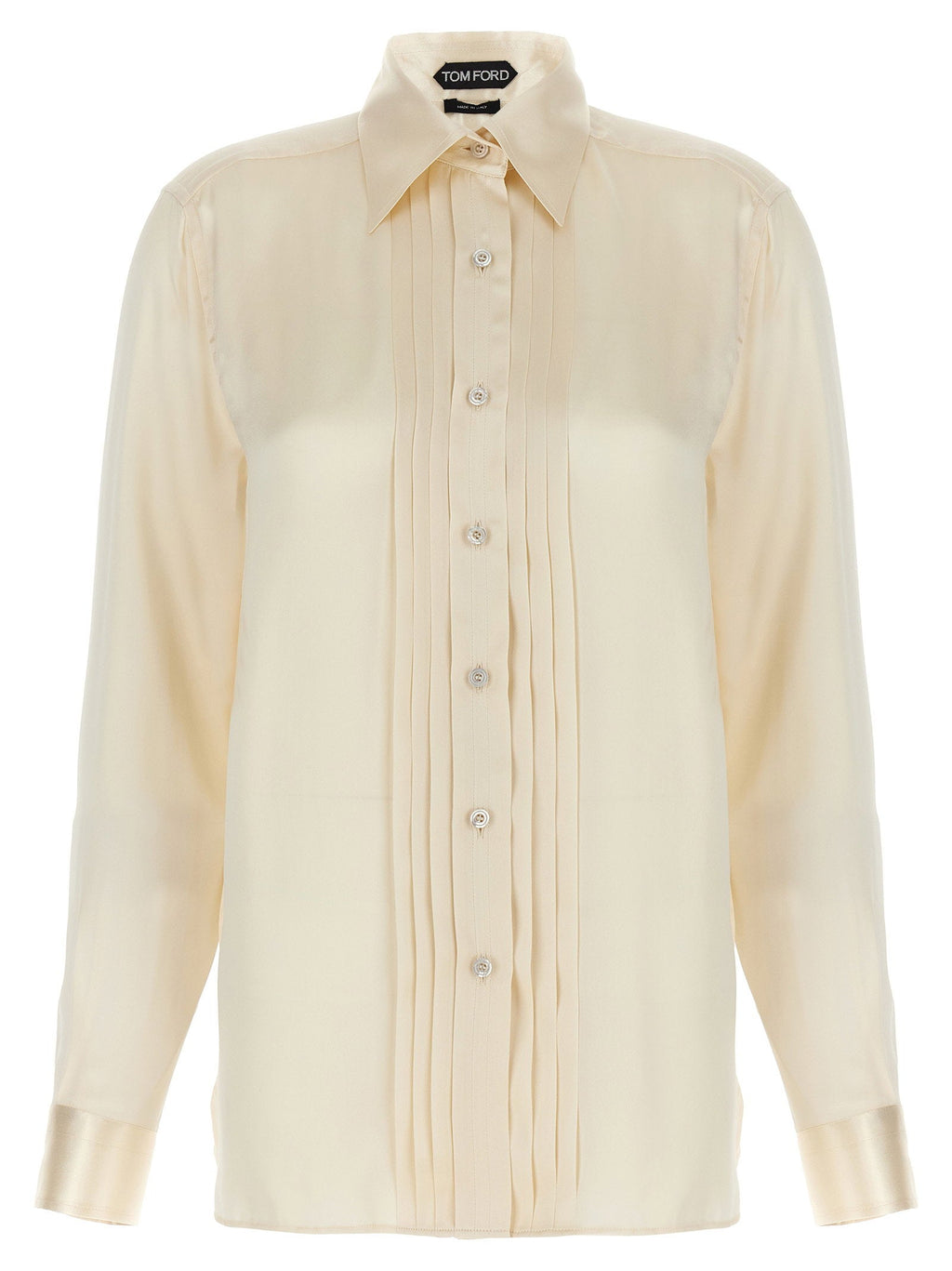 Tom Ford Tom Ford Pleated Plastron Shirt