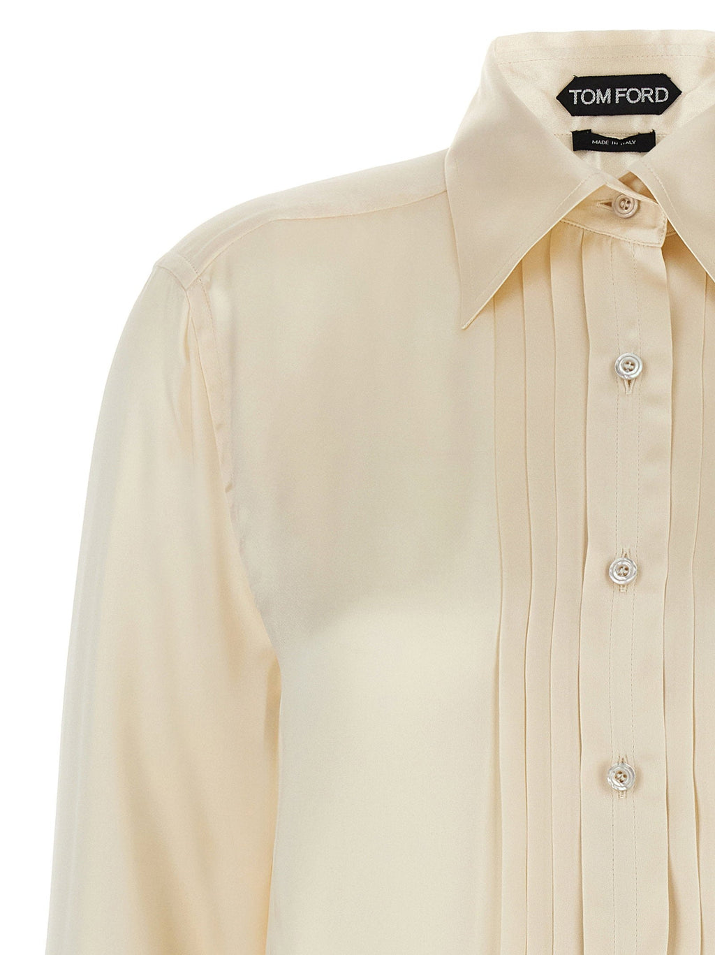 Tom Ford Tom Ford Pleated Plastron Shirt
