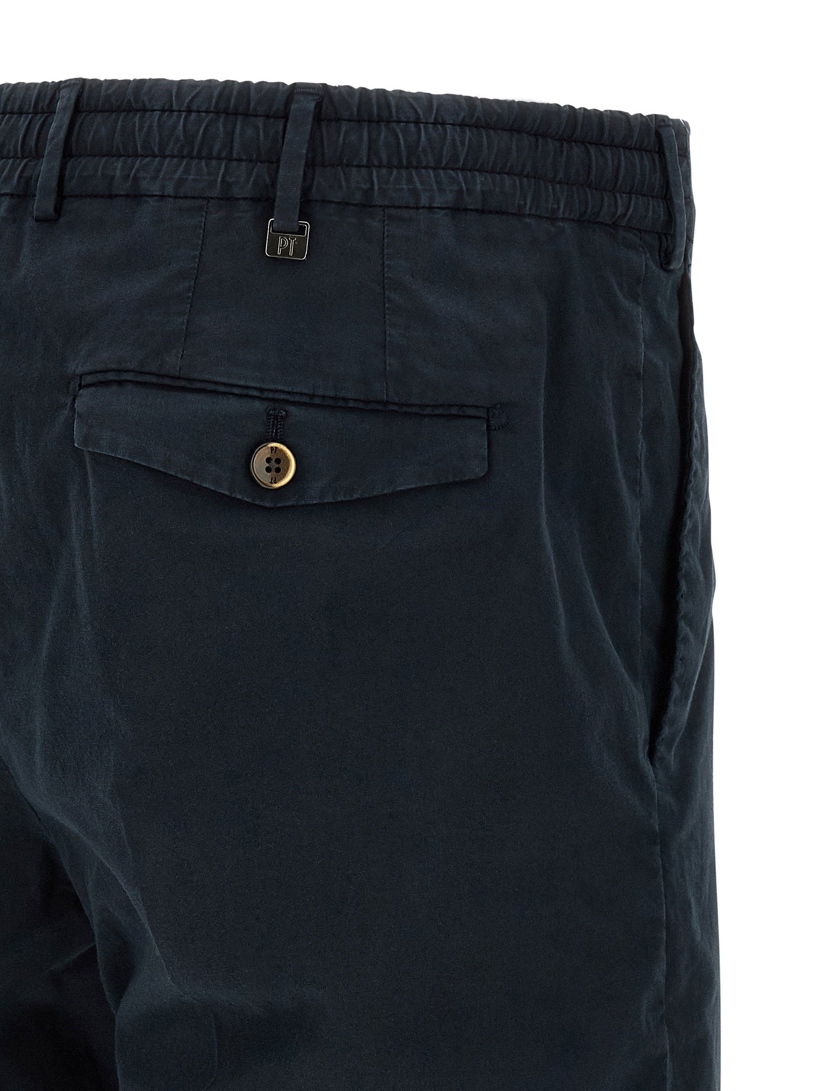 Pt Torino Pt Torino Stretch Cotton Bermuda Shorts