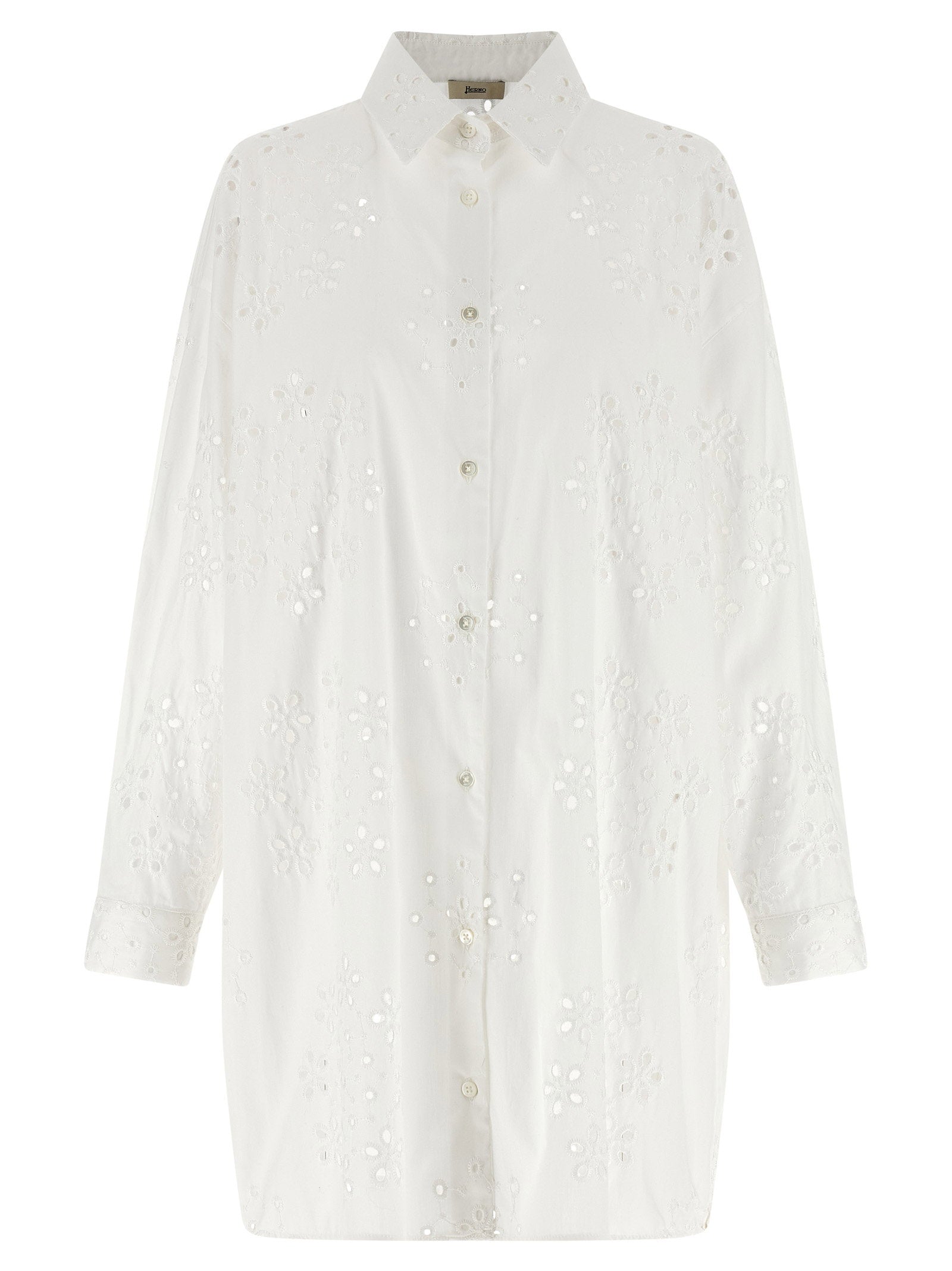 Herno Herno Broderie Anglaise Shirt