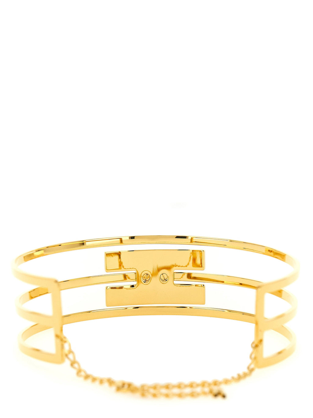 Elisabetta Franchi Elisabetta Franchi Logo Band Necklace