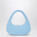 Coperni Coperni Micro Baguette Swipe Bag light blue leather