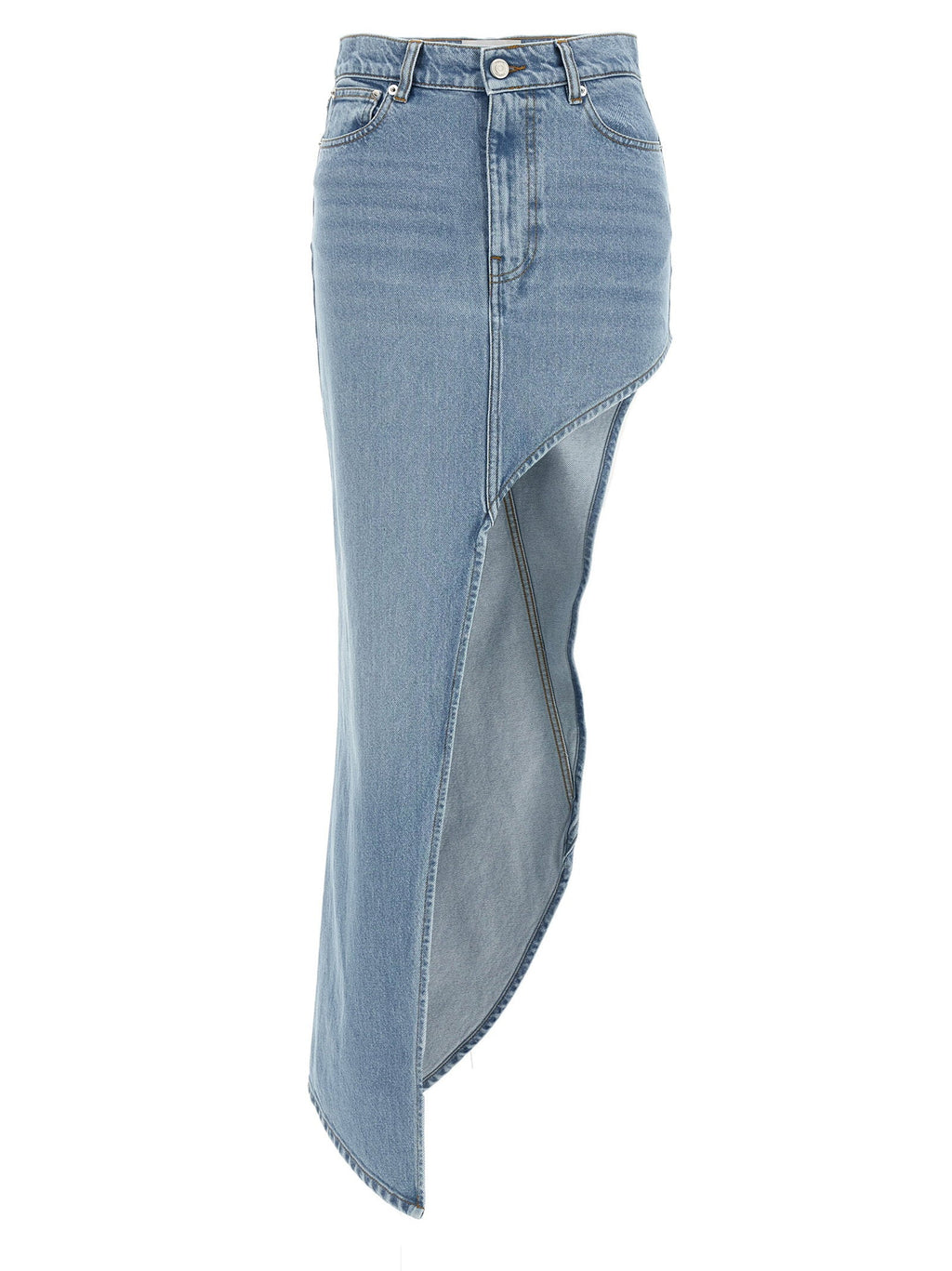 Coperni Coperni One-leg Denim Skirt