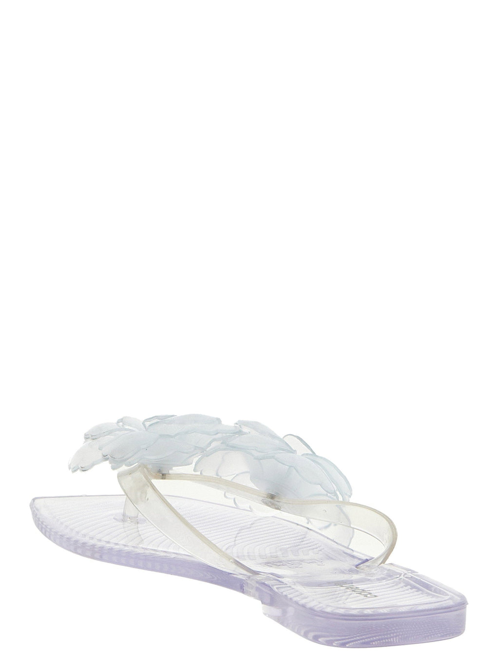 Coperni Coperni Silicone Flower Flat Sandals