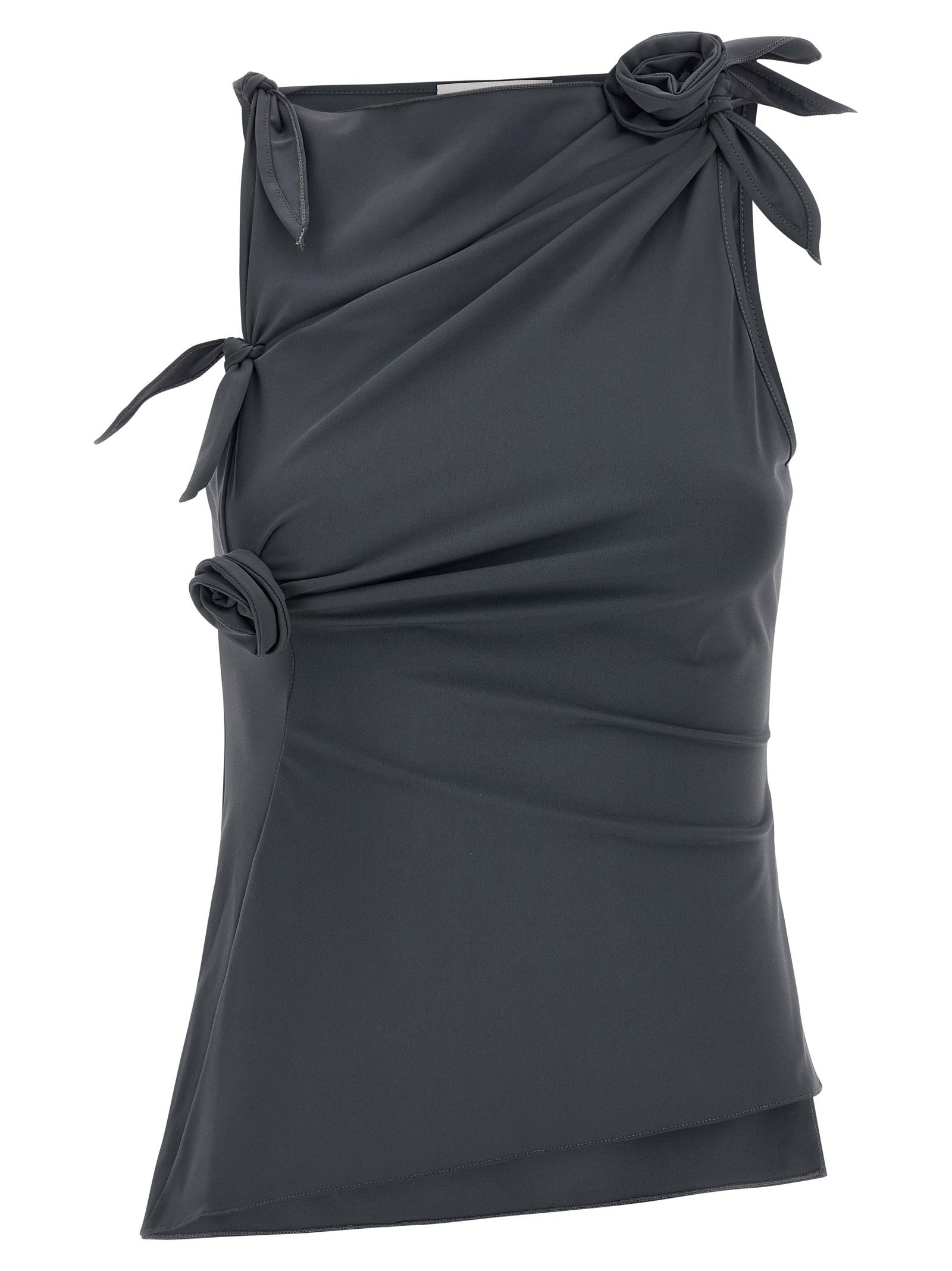 Coperni Coperni Asymmetric Flower Top