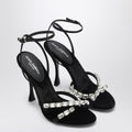 Dolce & Gabbana Dolce & Gabbana Dolce&Gabbana Black satin sandal with stones