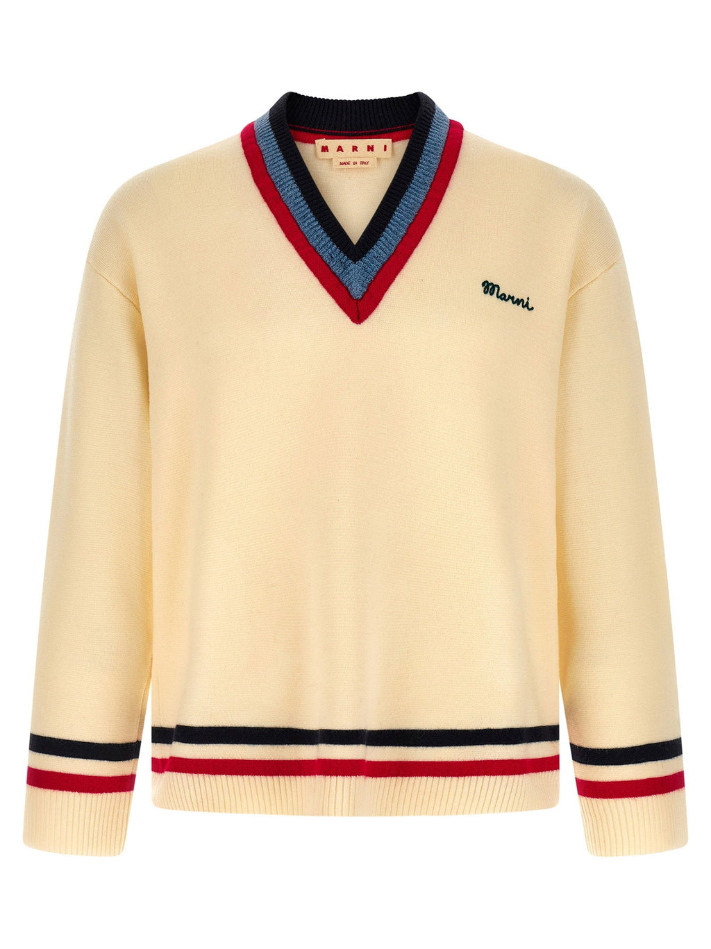 Marni Marni Logo Embroidery Sweater
