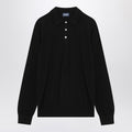 Drumohr Drumohr Black cotton polo shirt