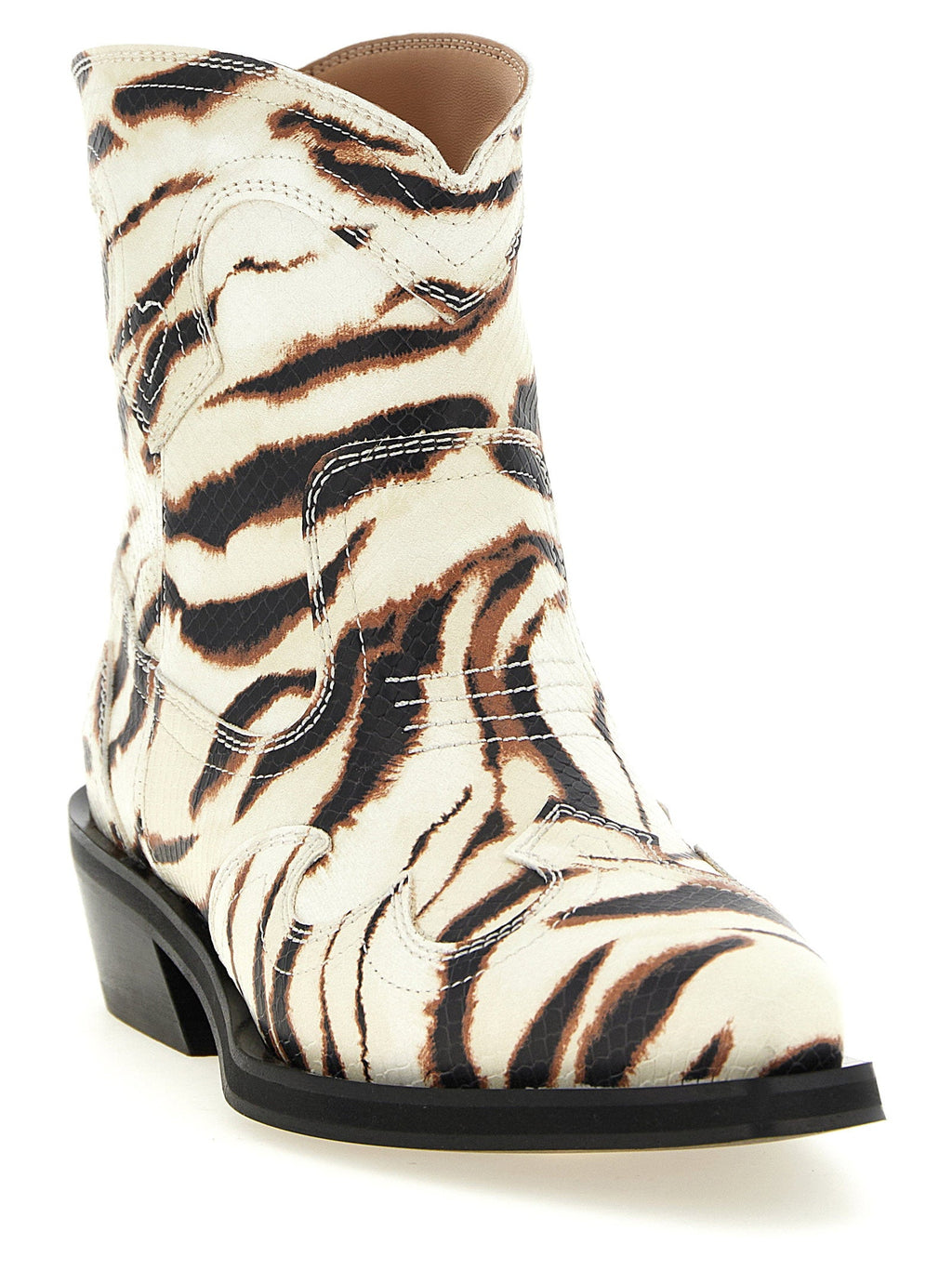 Ganni Ganni Western Ankle Boots