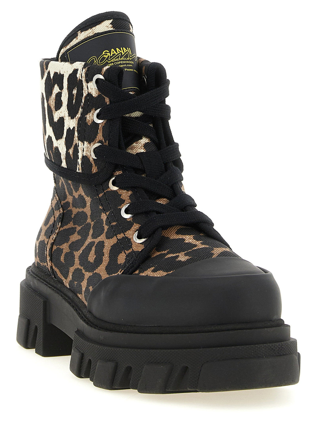Ganni Ganni Denim Ankle Boots