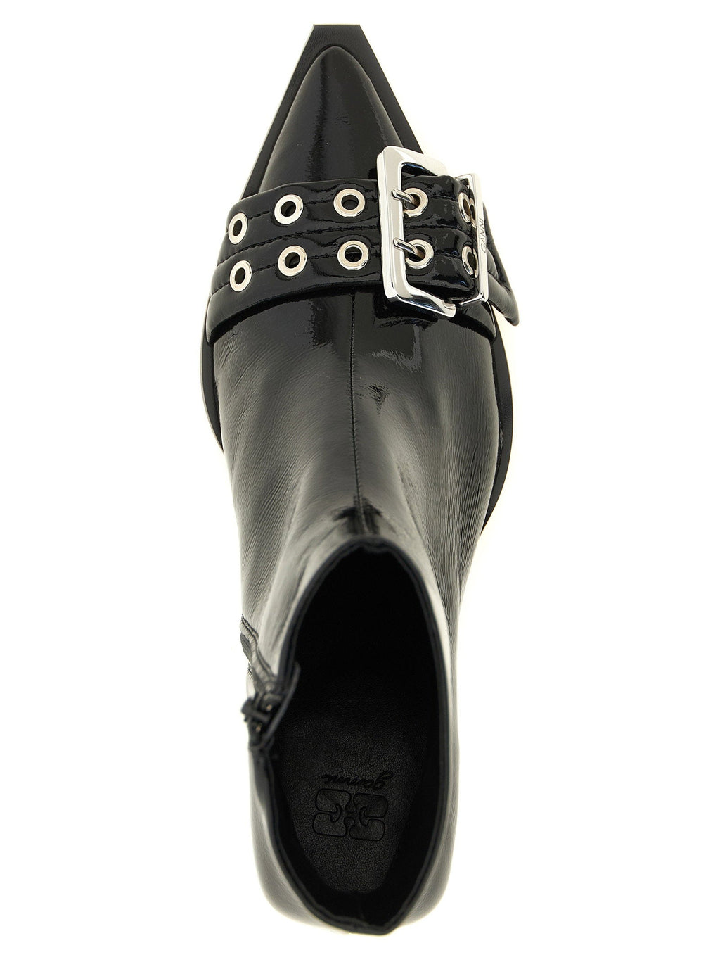 Ganni Ganni Buckle Ankle Boots