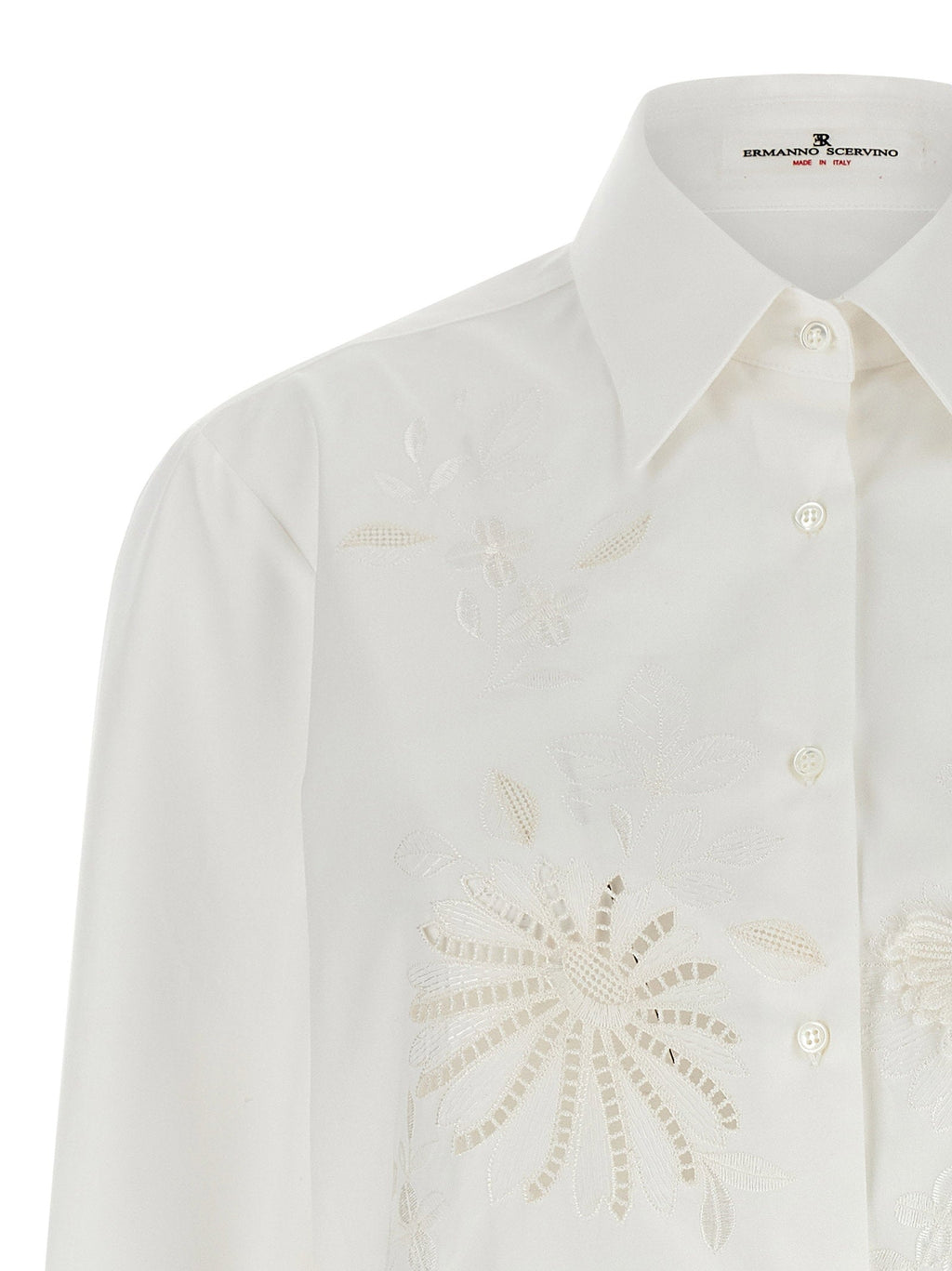 Ermanno Scervino Ermanno Scervino Embroidery Cotton Shirt