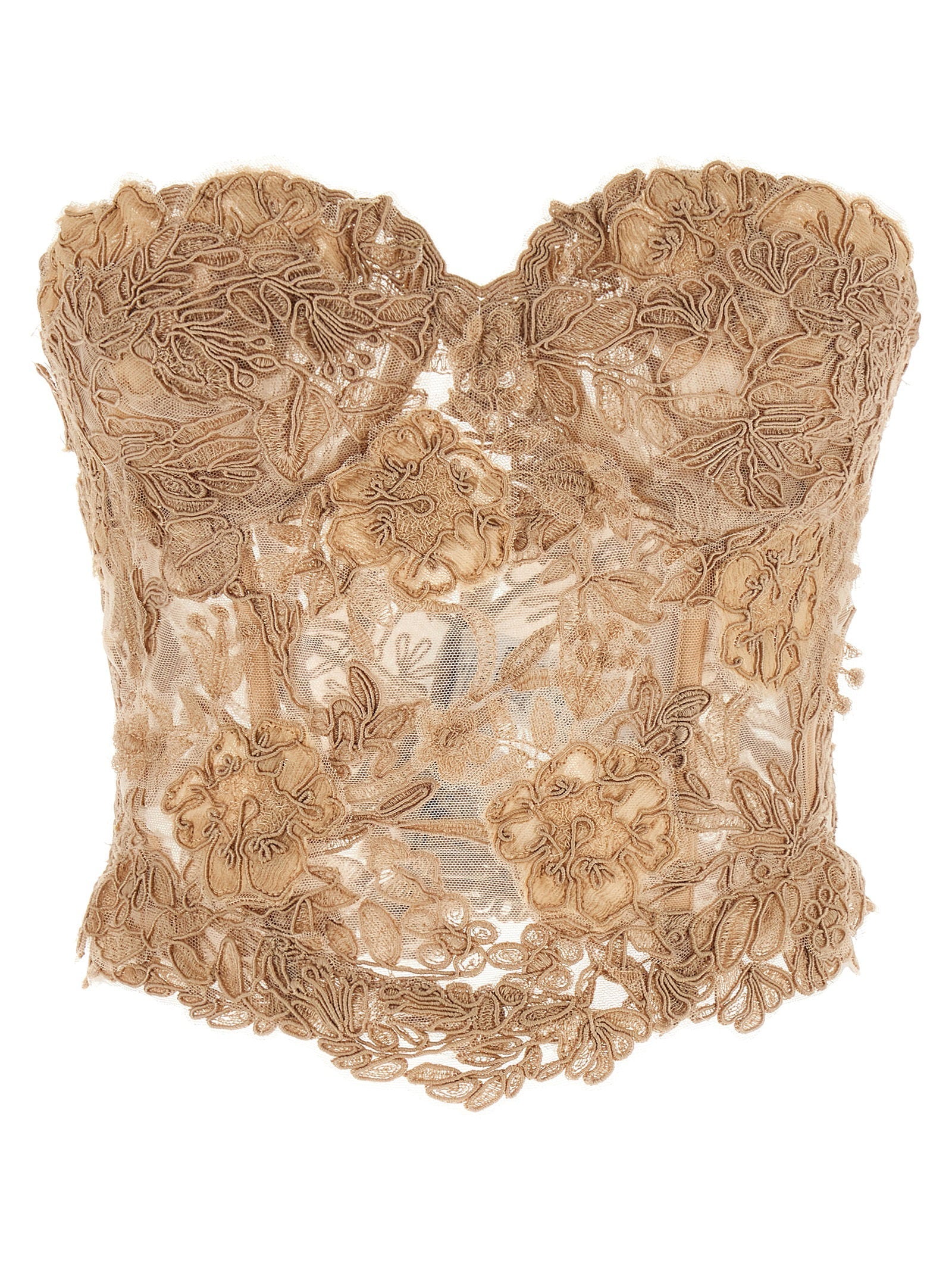 Ermanno Scervino Ermanno Scervino Lace Bustier Top