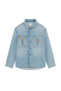 Fleuriste Embroidered Denim Jacket