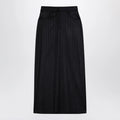 DEPARTMENT 5 Grey pinstripe wool-blend skirt