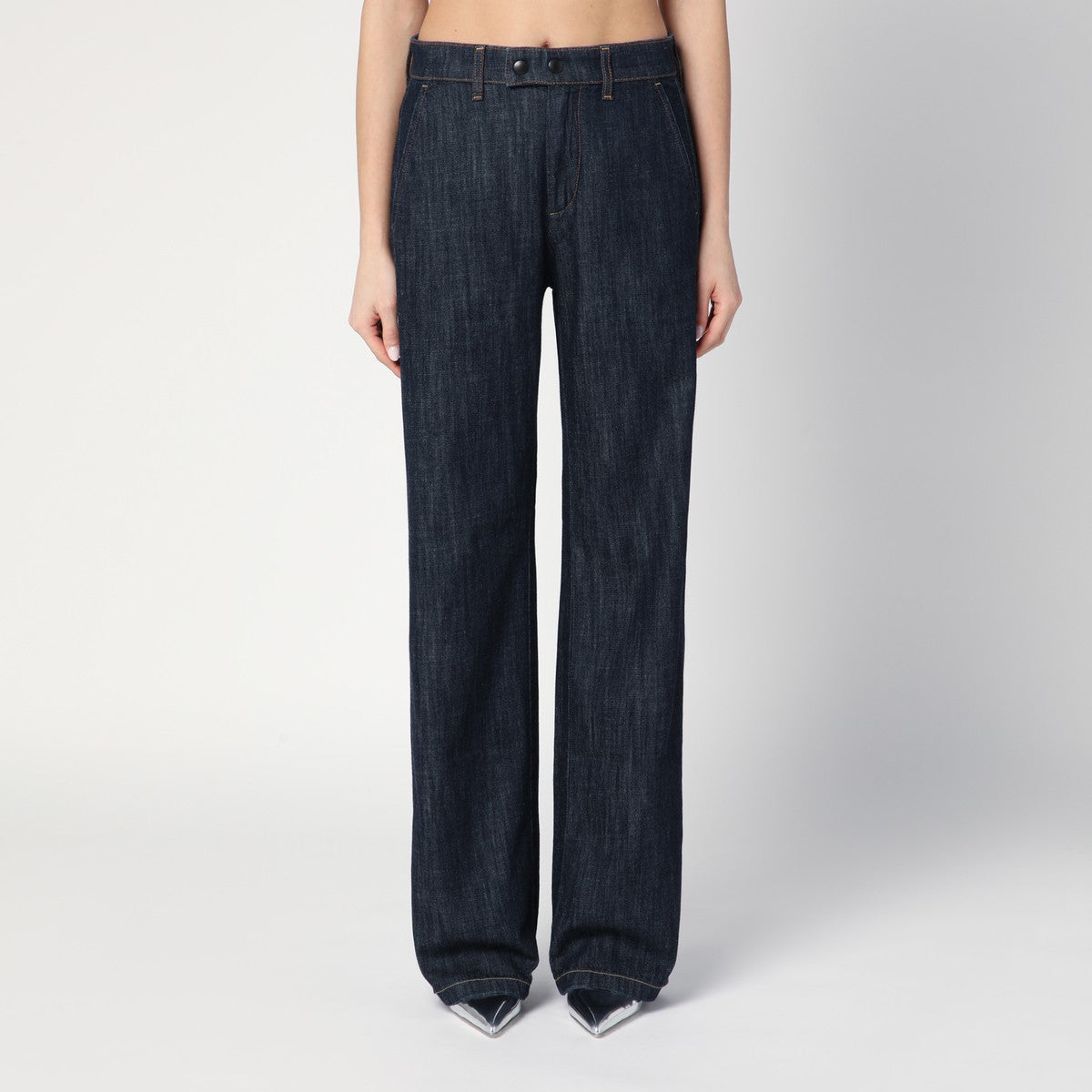 DEPARTMENT 5 DEPARTMENT 5 Straight-leg Mouning dark blue jeans