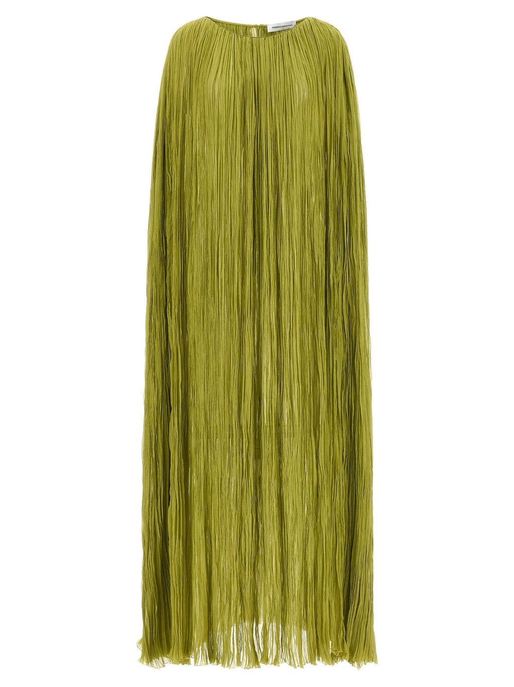 Federica Bonifaci Federica Bonifaci The Pleated Dress Cape Dress