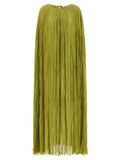 Federica Bonifaci Federica Bonifaci The Pleated Dress Cape Dress