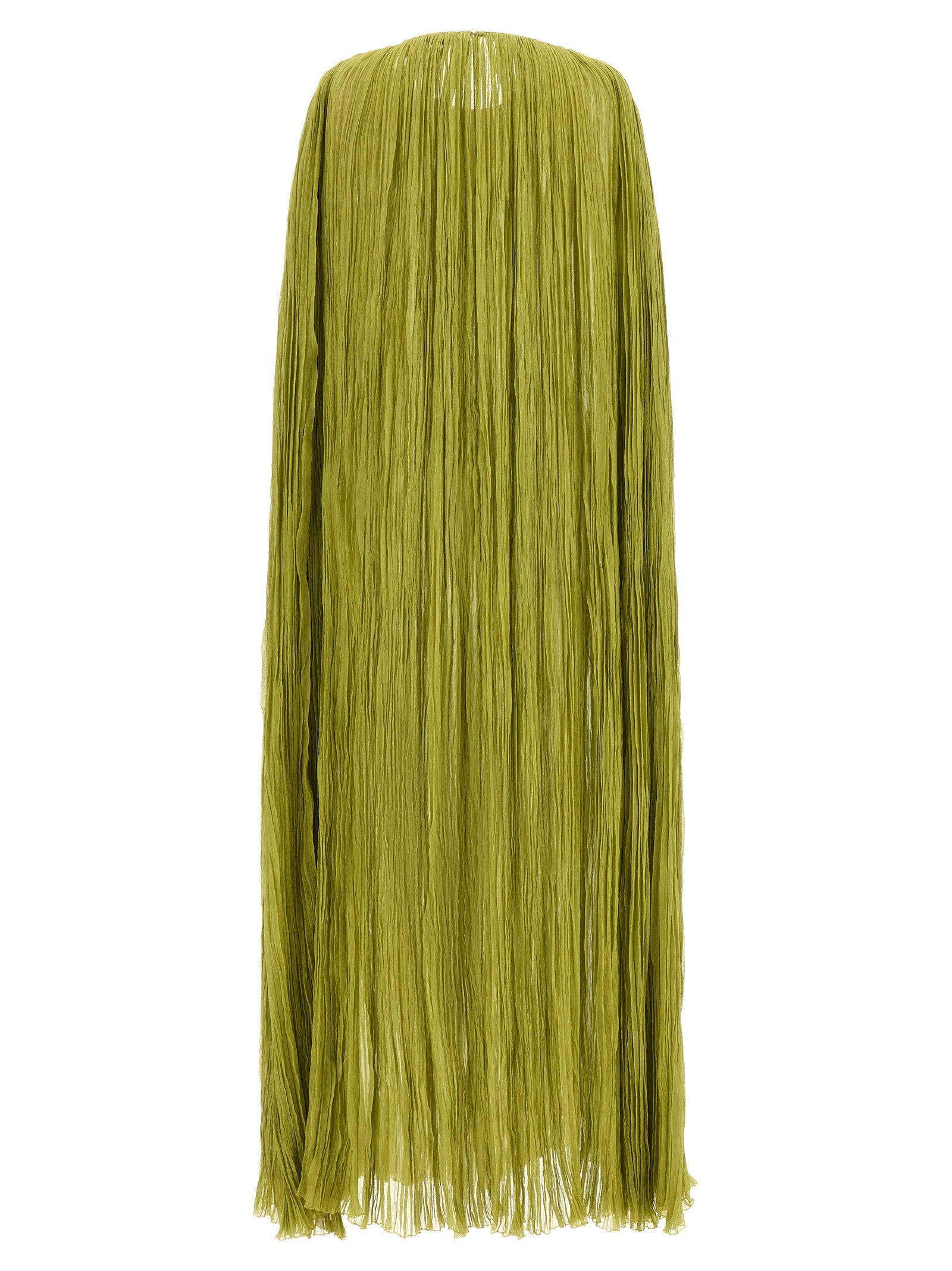 Federica Bonifaci Federica Bonifaci The Pleated Dress Cape Dress