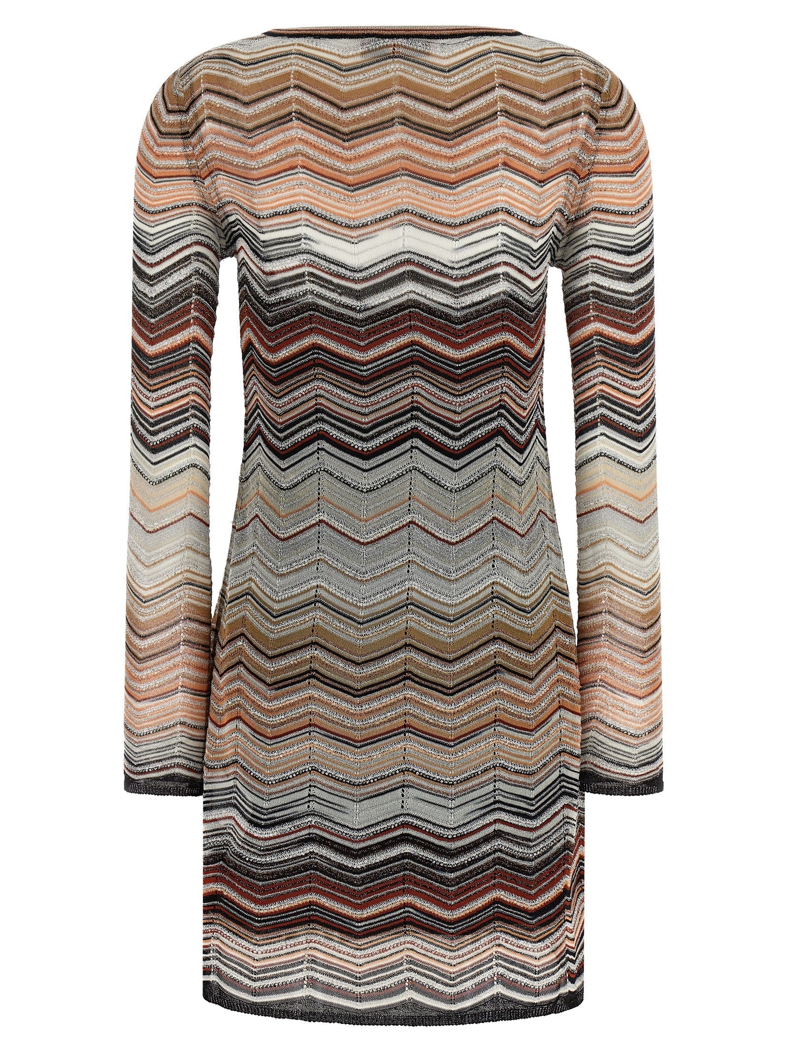 Missoni Missoni Chevron Lamé Dress