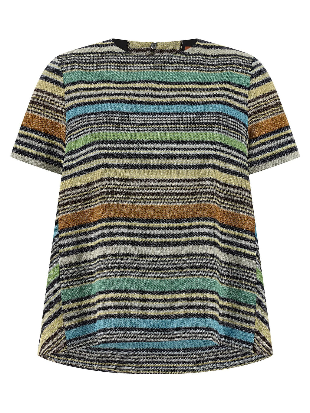 Missoni Missoni Lamé Stripes T-shirt