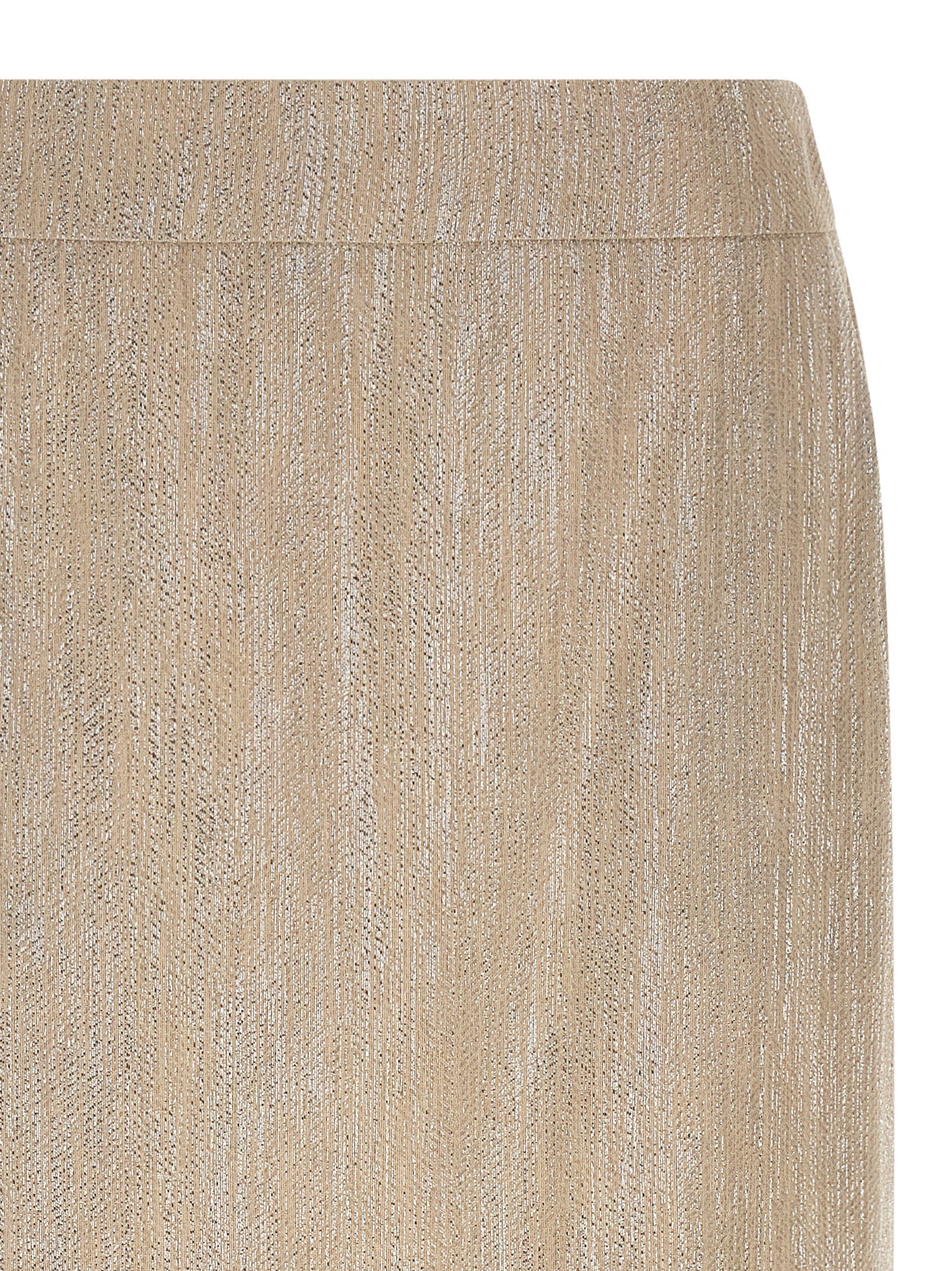 Peserico Peserico Lamé Thread Skirt