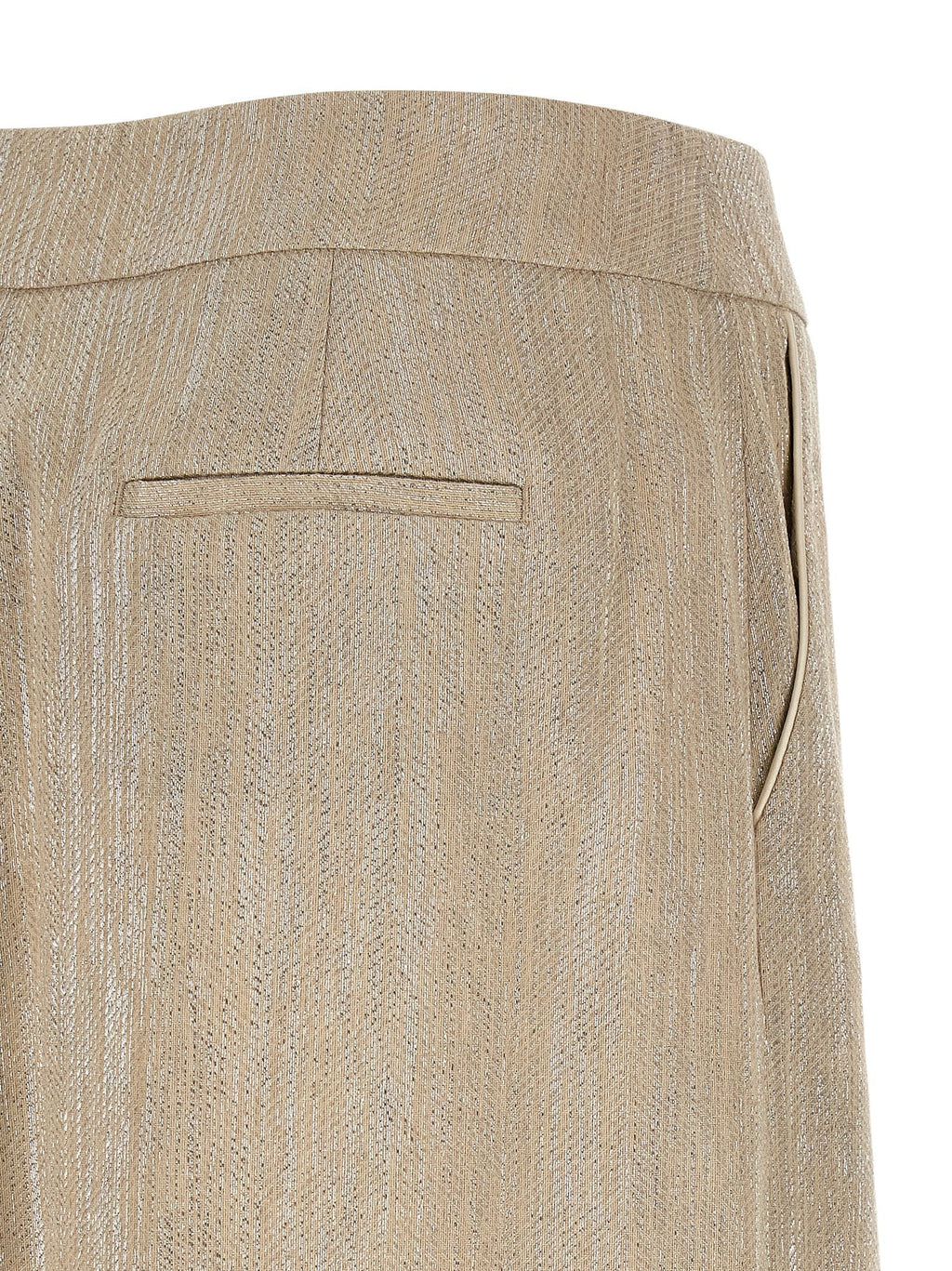 Peserico Peserico Lamé Thread Skirt