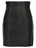Balmain Balmain Hw Rolled Skirt