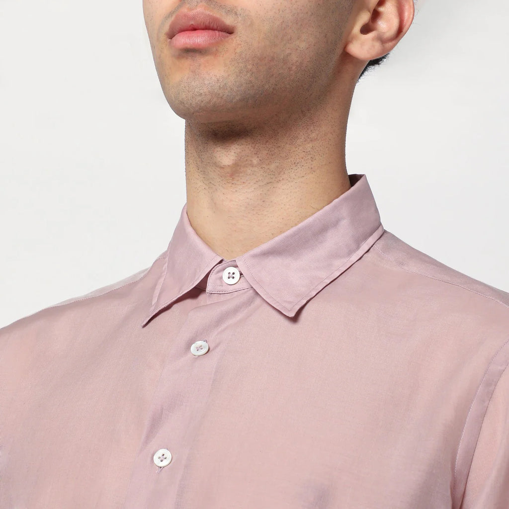 Lardini Pink shirt in silk blend