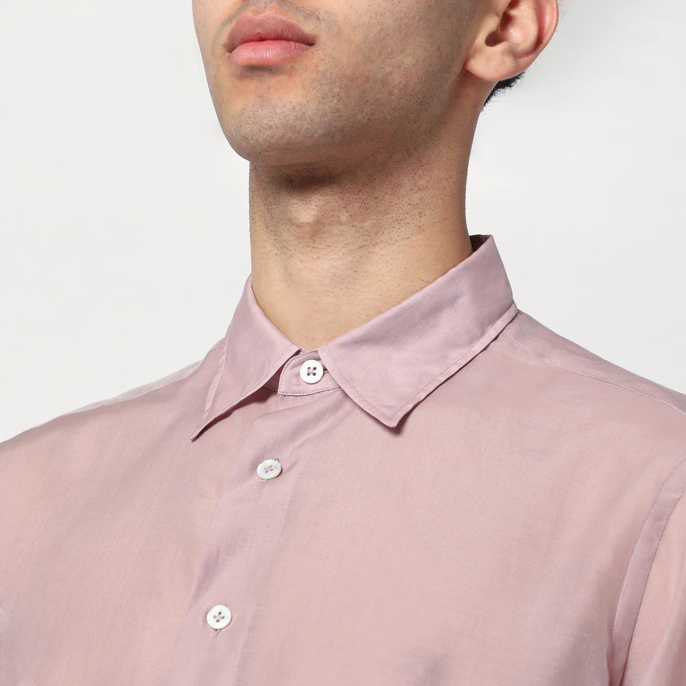 Lardini Pink shirt in silk blend