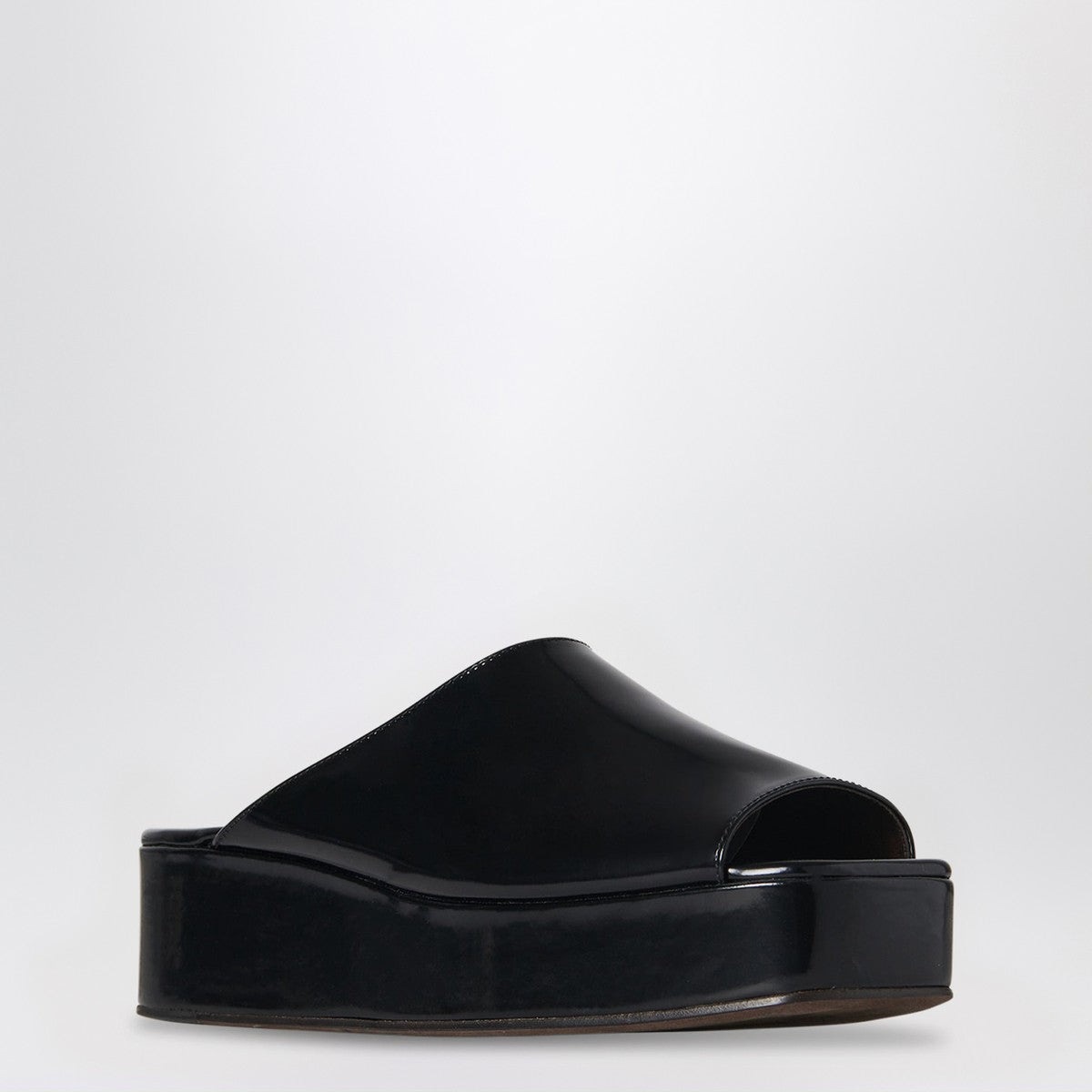 The Row The Row Black Emi Flatform sandals